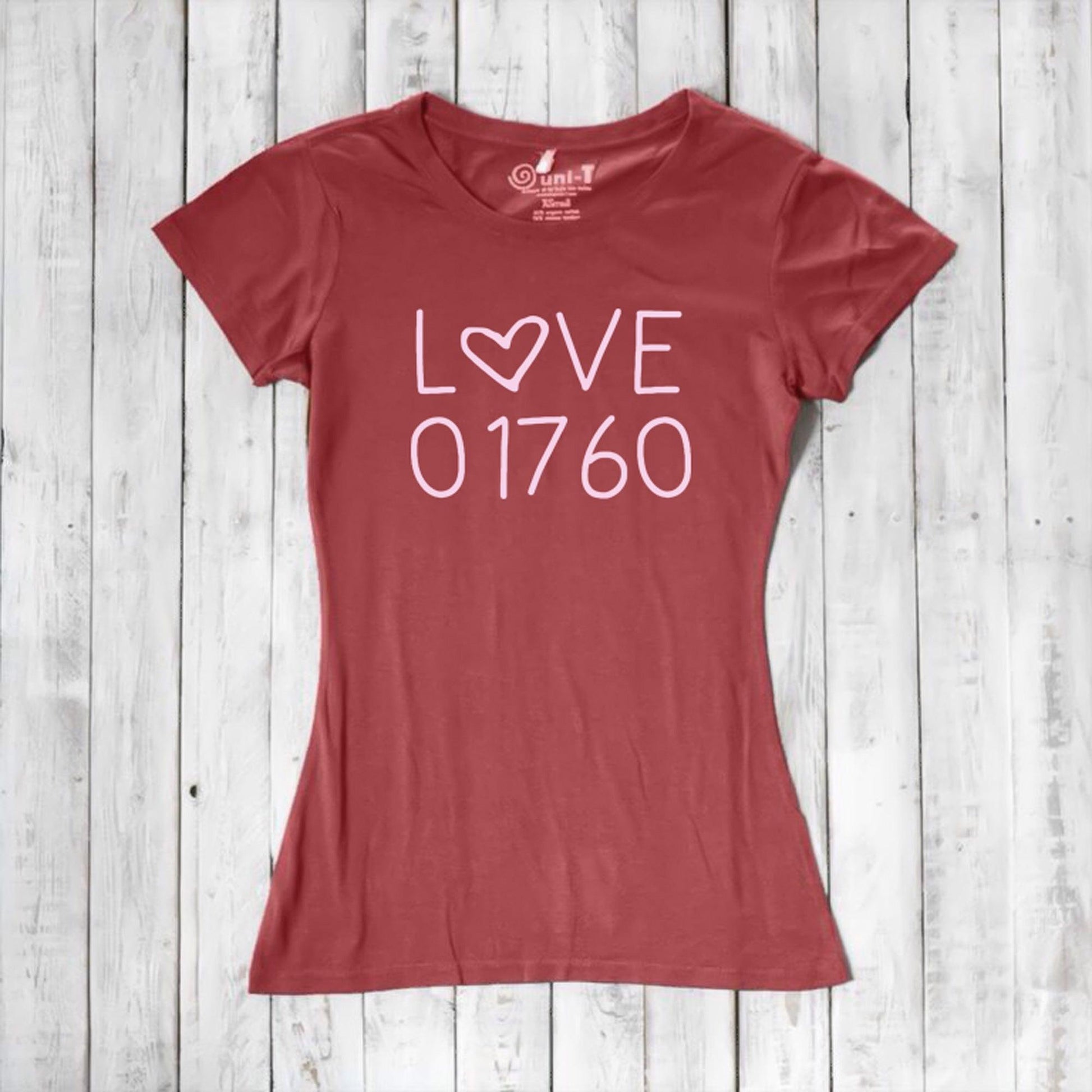 Love 01760 T-shirt for Women Natick Service Council