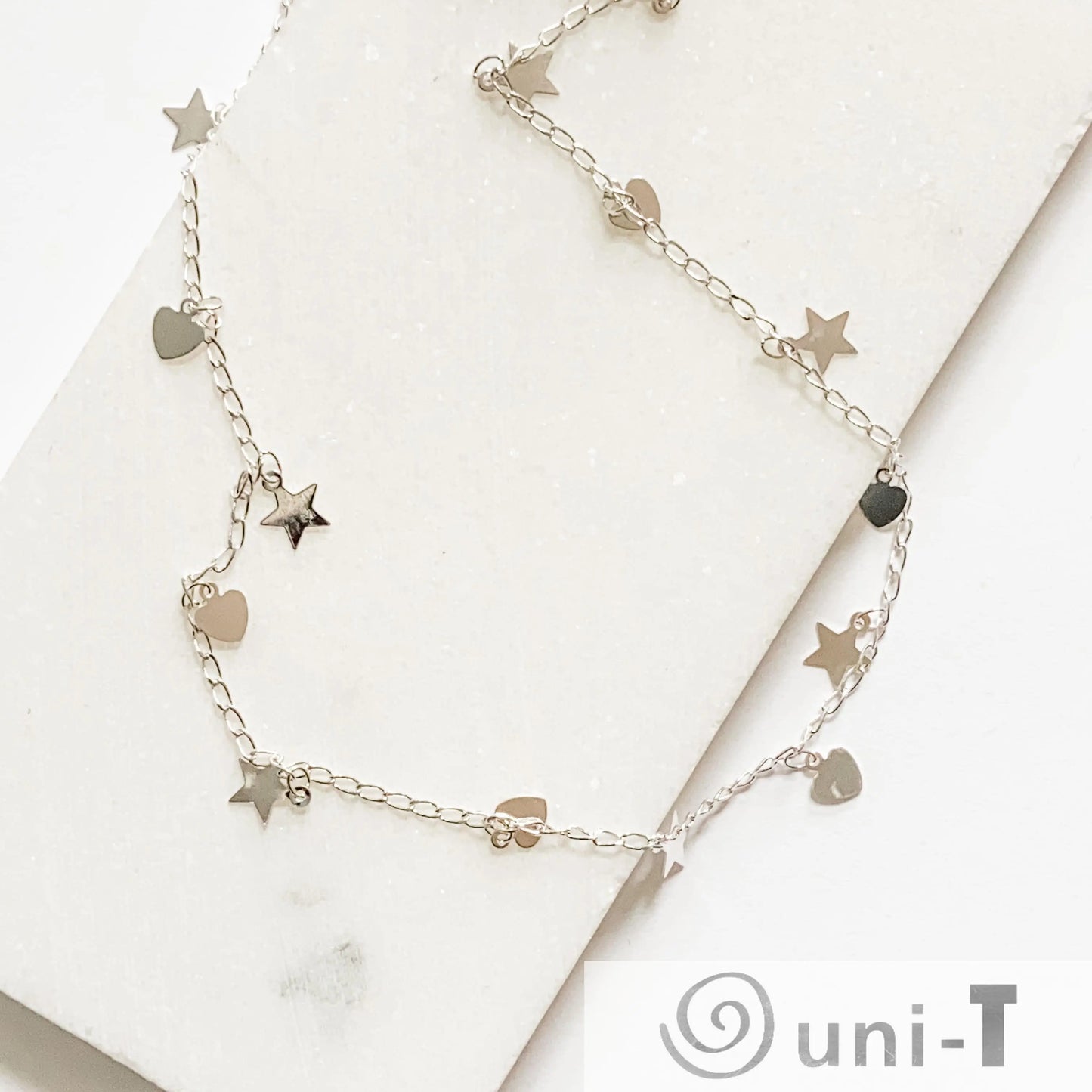 Love & Dreams Necklace, Heart and Star Necklace Lisa Trachtman