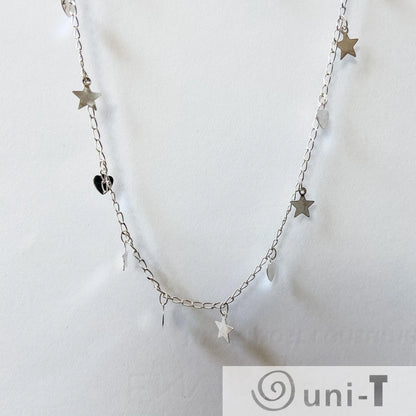 Love & Dreams Necklace, Heart and Star Necklace Lisa Trachtman