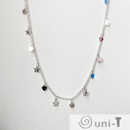 Love & Dreams Necklace, Heart and Star Necklace Lisa Trachtman