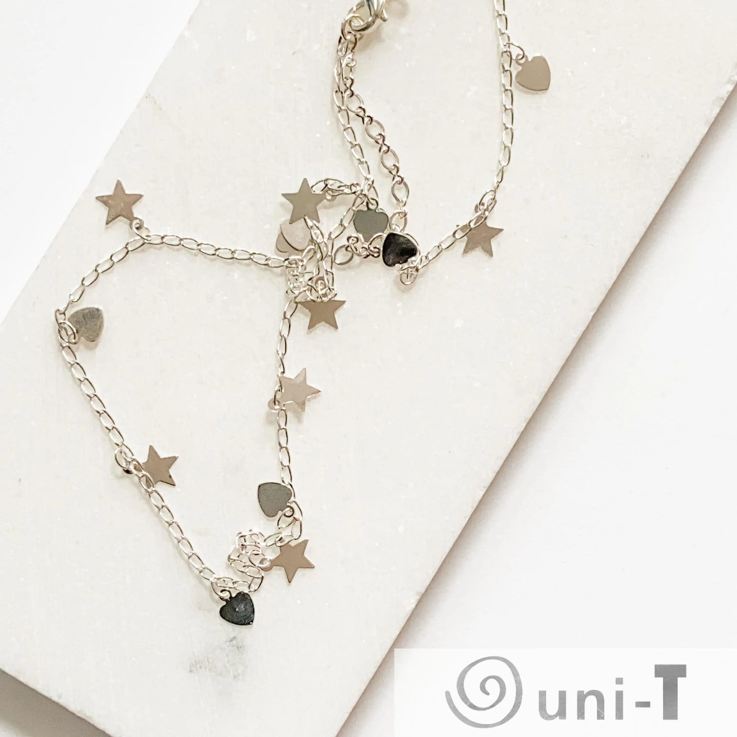 Love & Dreams Necklace, Heart and Star Necklace Lisa Trachtman