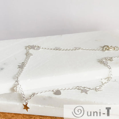 Love & Dreams Necklace, Heart and Star Necklace Lisa Trachtman