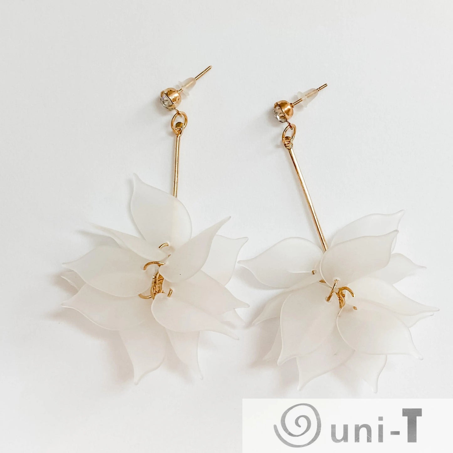 Lucite Flower Drops Lisa Trachtman