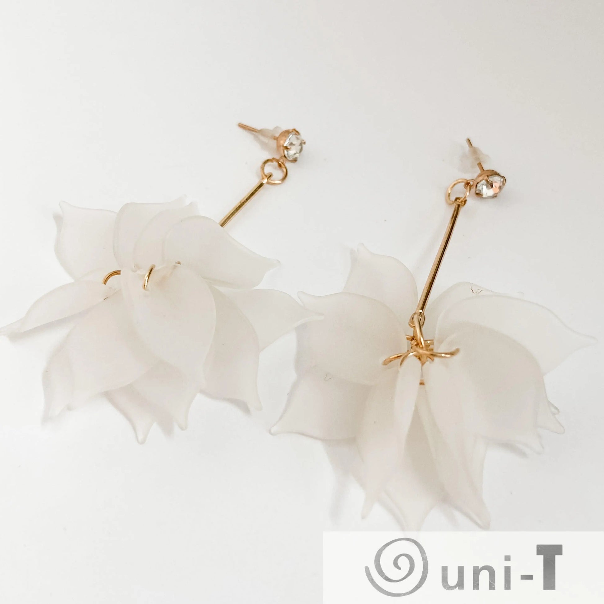 Lucite Flower Drops Lisa Trachtman