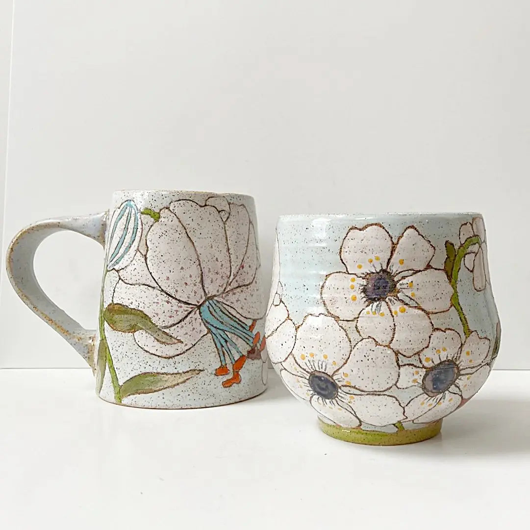 Magnolia Mug and Tea Bowl TWS