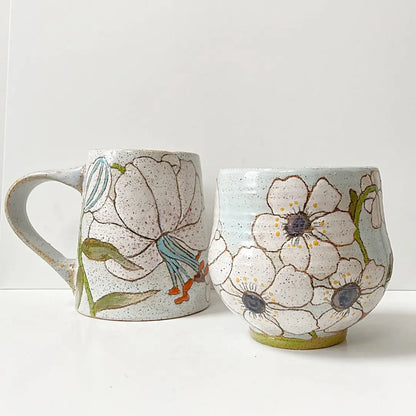 Magnolia Mug and Tea Bowl TWS