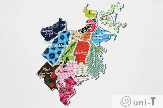 Map Magnets -  Martha's Vineyard Mitra Farmand
