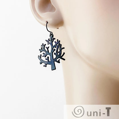 Matte Black Earrings Kathy James