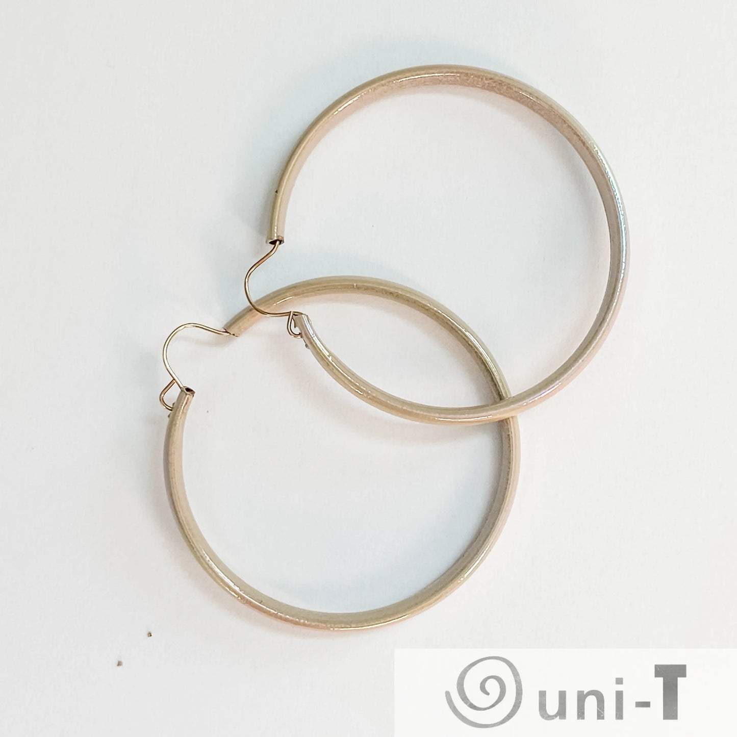 Medium Mod Enamel Hoop Earrings Lisa Trachtman