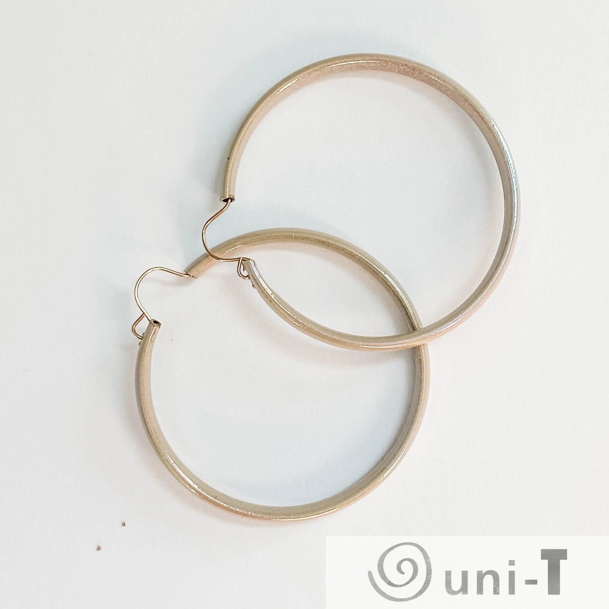 Medium Mod Enamel Hoop Earrings Lisa Trachtman