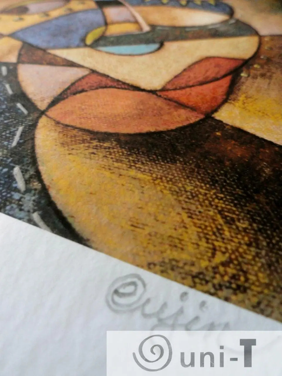 Modern decor, Abstract wall Art Prints, Giclee Print of Cubism Art by Eujin Kim Neilan, 8X10 Eujin Kim Neilan