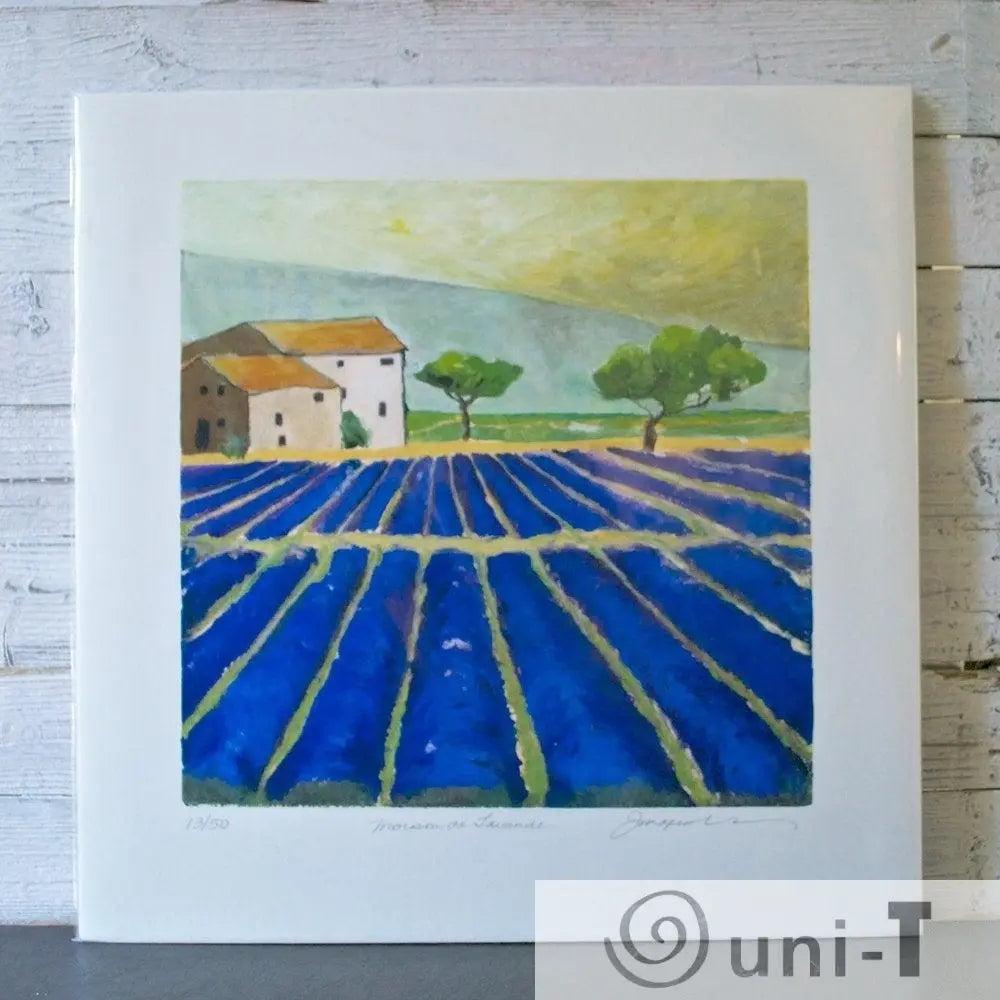 Moisson de Lavande - Giclee Print Jodie Apeseche