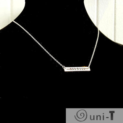 Moon Phase Bar Necklace Lisa Trachtman