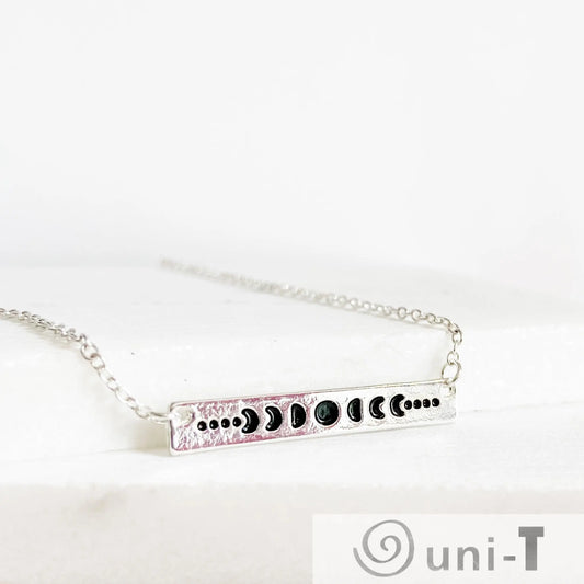 Moon Phase Bar Necklace Lisa Trachtman