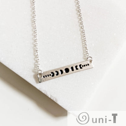Moon Phase Bar Necklace Lisa Trachtman