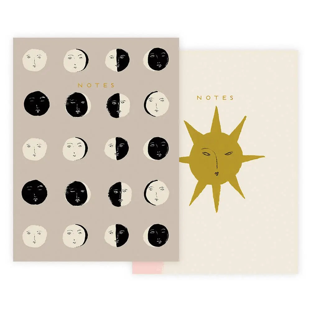 Moon Phases Notebook Set Seedlings