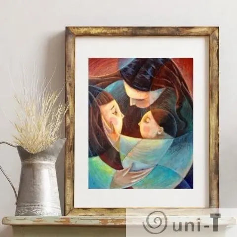 Mother & Children Giclee Print Eujin Kim Neilan