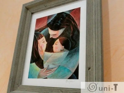 Mother & Children Giclee Print Eujin Kim Neilan