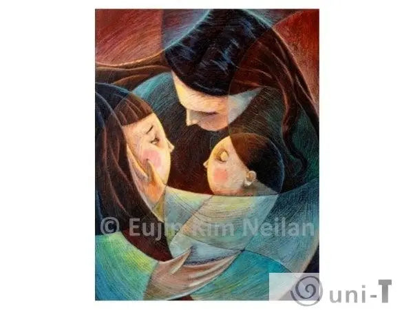 Mother & Children Giclee Print Eujin Kim Neilan