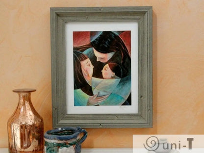 Mother & Children Giclee Print Eujin Kim Neilan