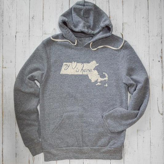 My Heart Is Here Unisex Hoodie Uni-T