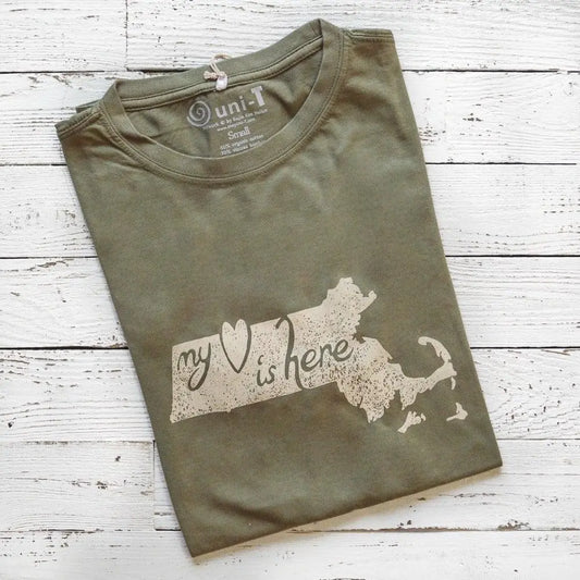 My Heart is Here - Grab & Go  for Men Uni-T