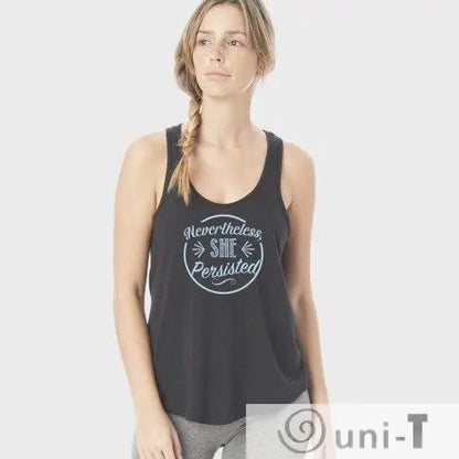 Nevertheless She Persisted Vintage Washed Tank Top - Wish More Uni-T
