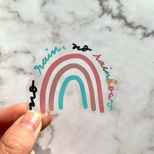 No Rain, No Rainbows Pen and Paces