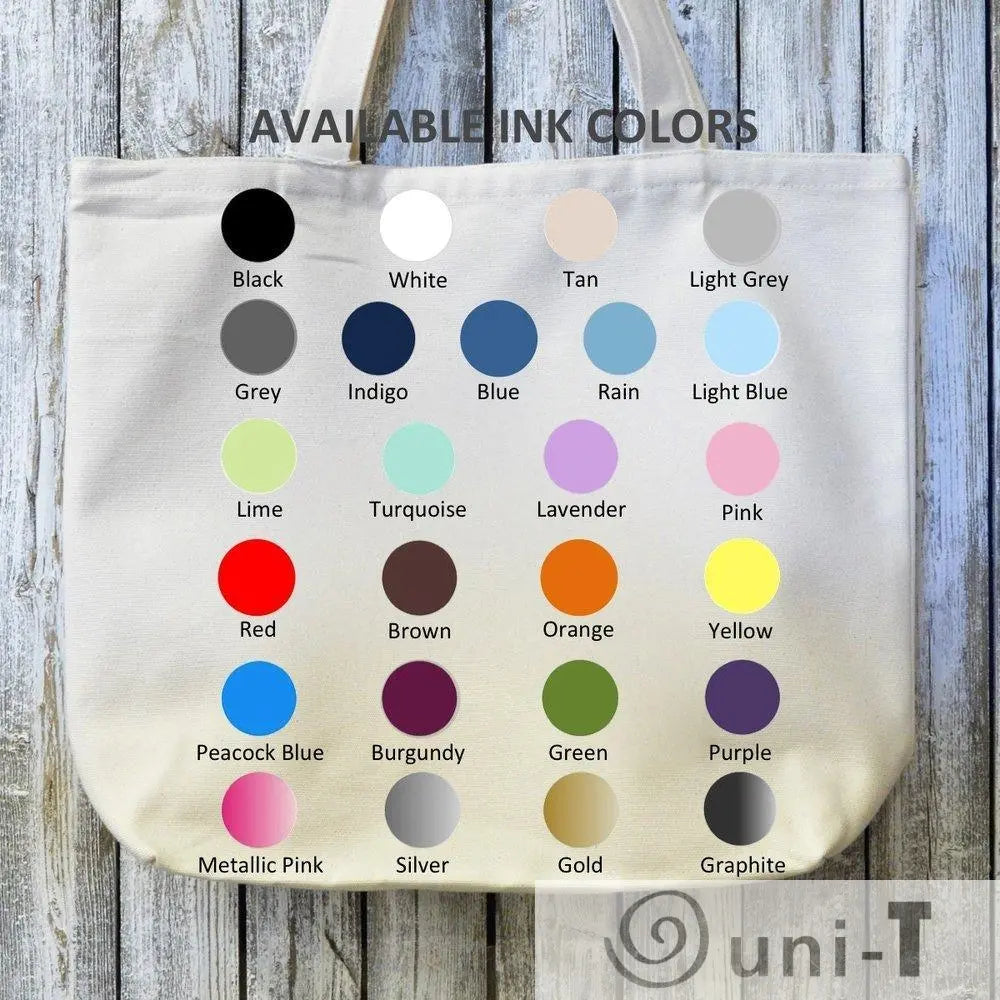 Organic Canvas Tote Bag Uni-T