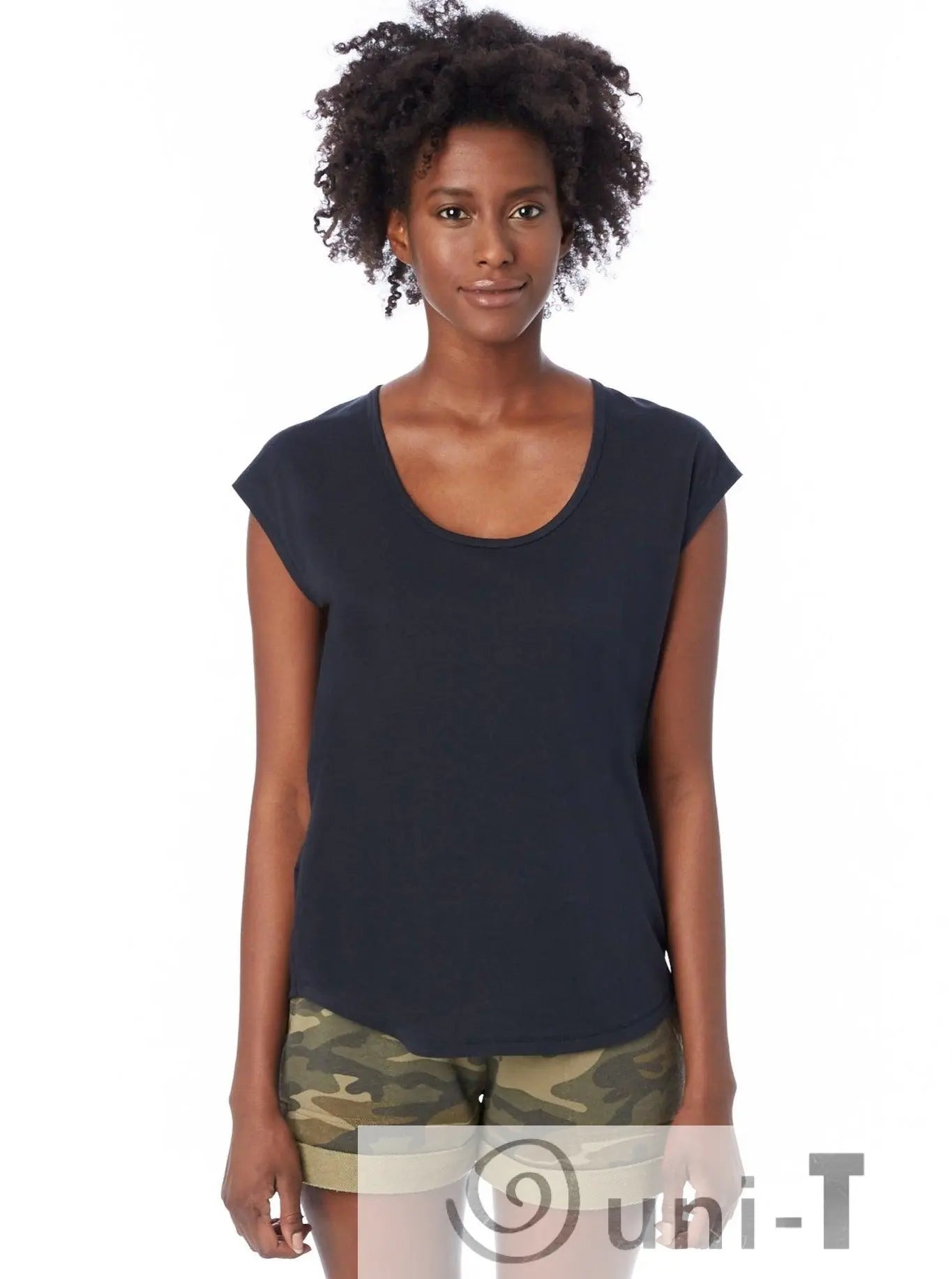 Organic Cotton Scoop Tee : LIMITED Uni-T