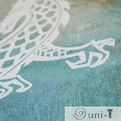 Original Framed Dragon Painting 9X12 Eujin Kim Neilan