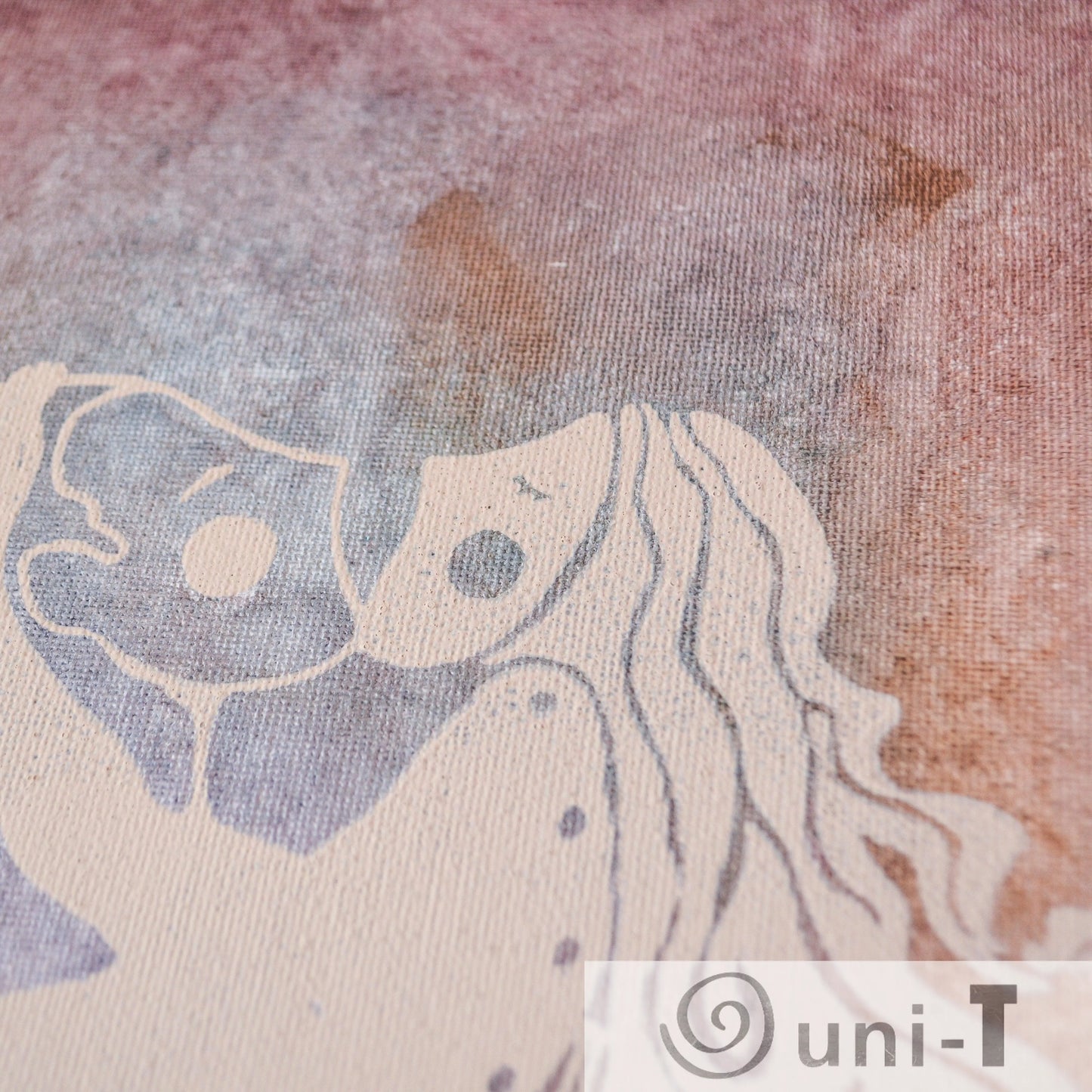 Original Framed Lovers Painting 9X12 Eujin Kim Neilan