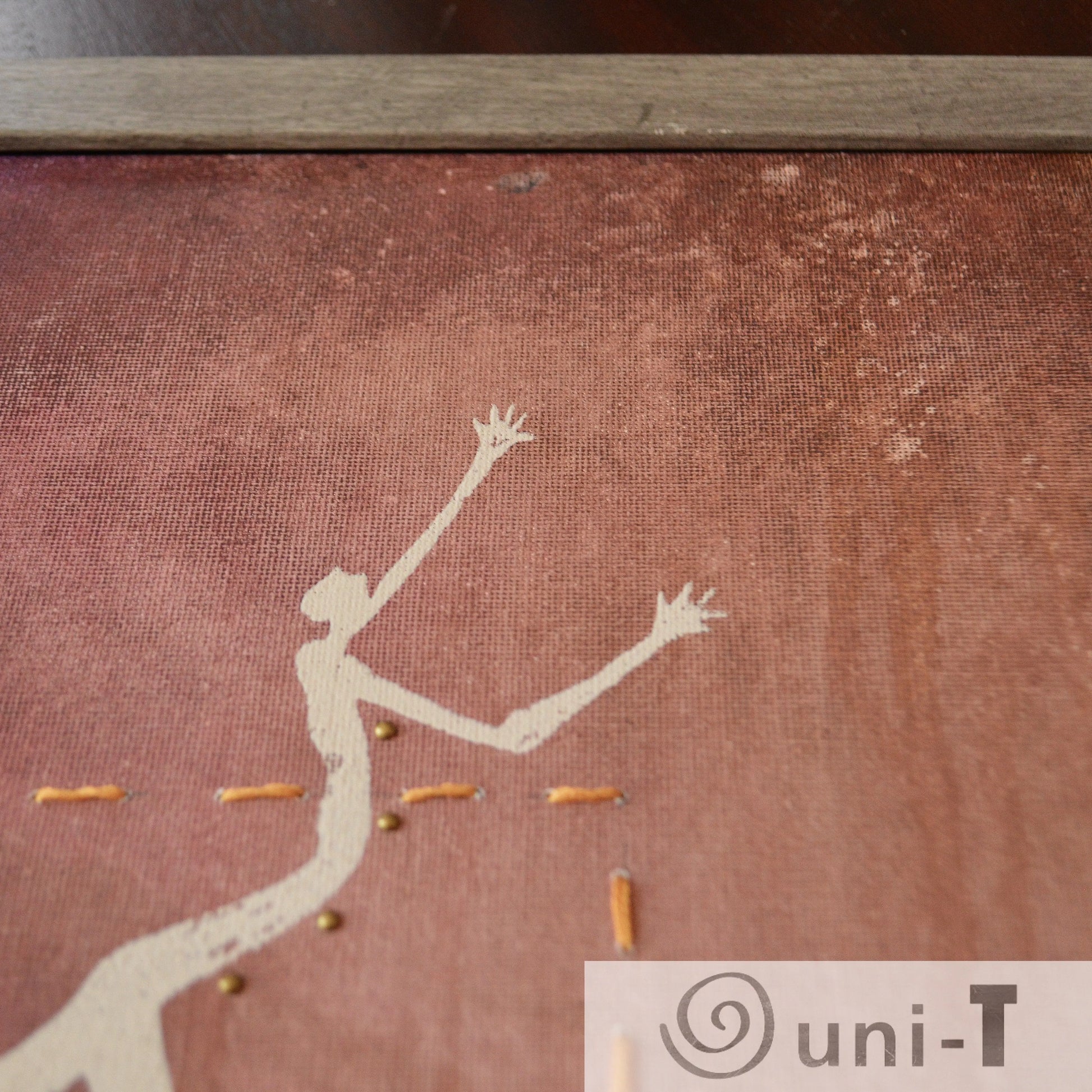 Original Framed Painting 11 X 14 - Dancing Outside the Box Eujin Kim Neilan