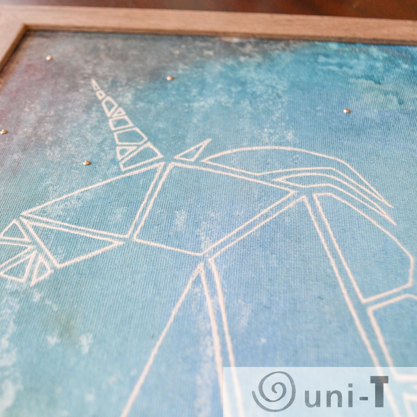 Original Framed Unicorn Painting 11 X 14 Eujin Kim Neilan