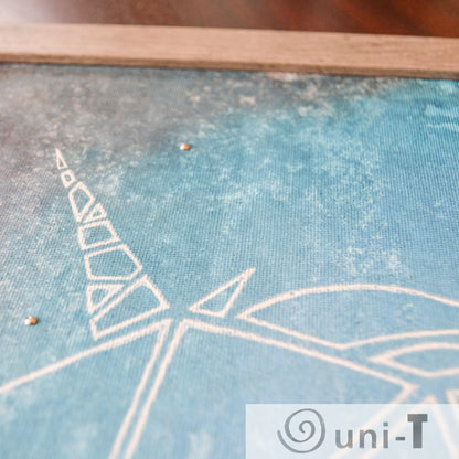 Original Framed Unicorn Painting 11 X 14 Eujin Kim Neilan