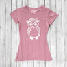 Owl Shirt | Women's Bamboo Organic Cotton T-shirt | Cute Tee Shirt