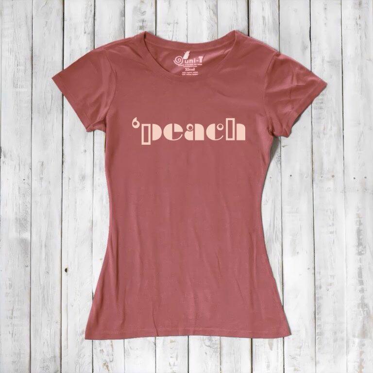 PEACH - T-shirt for Women Uni-T