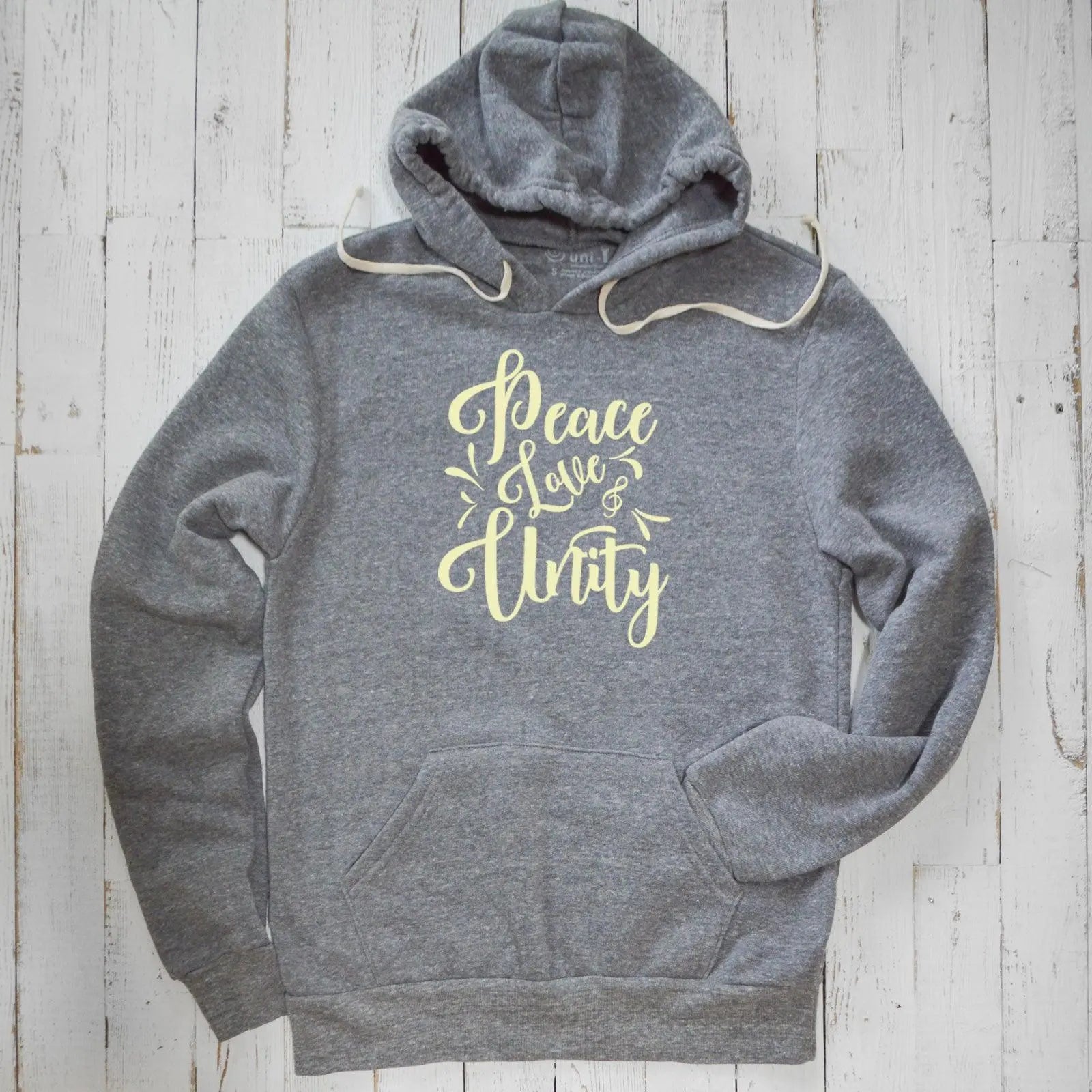 Peace Love & Unity Unisex Hoodie Uni-T