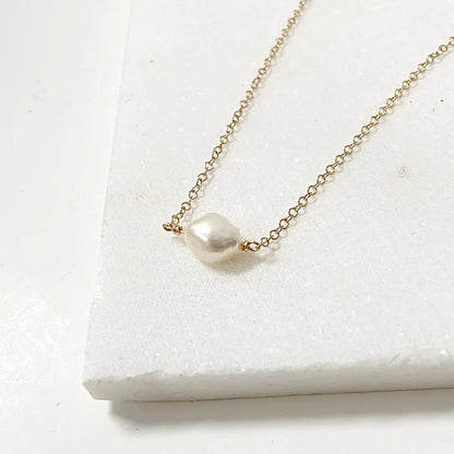 Pearl Drop Earrings and Necklace Nicole Goulet