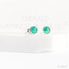 Emerald Stud Earrings, Birthday Gemstone - May Uni-T Earrings
