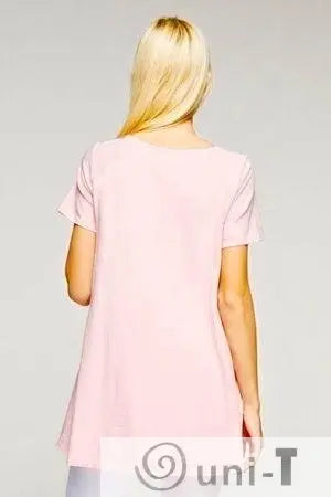 Pima Cotton Trapeze Tunic Dress : LIMITED Uni-T