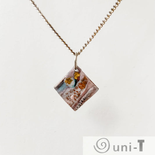 Polymer Clay Pendant Necklace Sandrine Colson