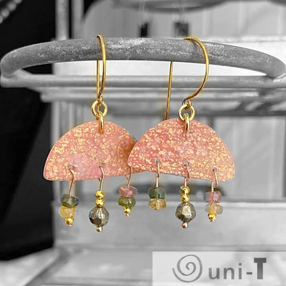 Polymer Clay Umbrella Earrings Janine Gerade