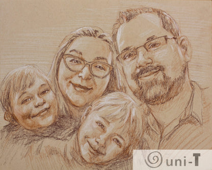 Portrait Sketch 11X14 Jason Cheeseman-Meyer