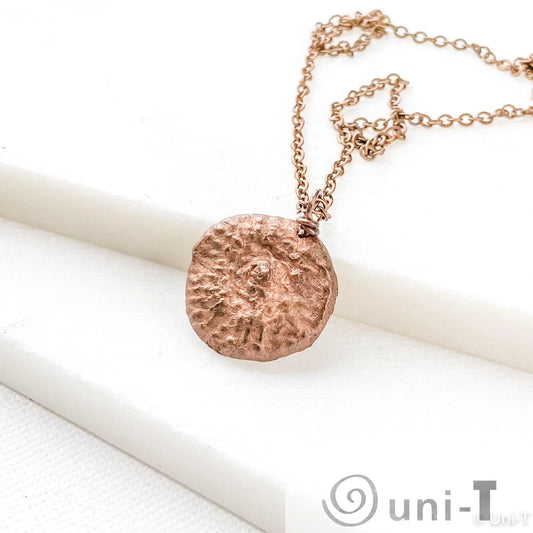 Precious Metal Clay Copper Acorn Top Necklaces Amy Vulfovich