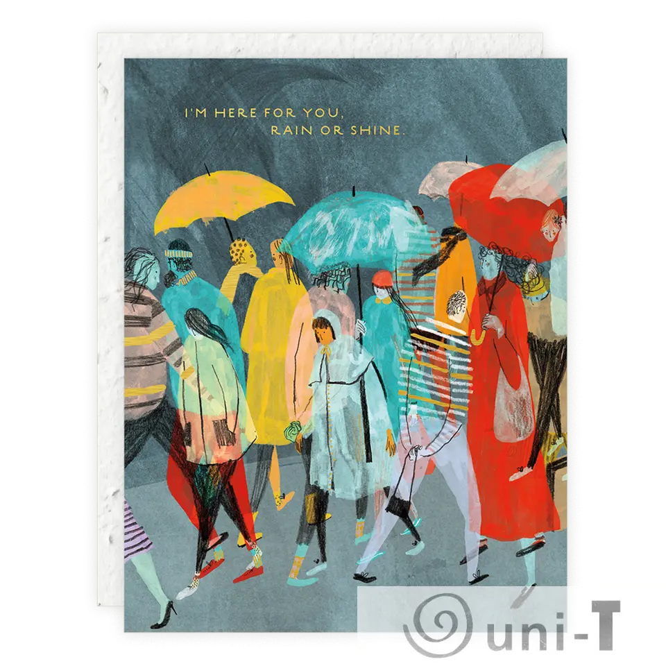 Rain or Shine - Sympathy Card Seedlings