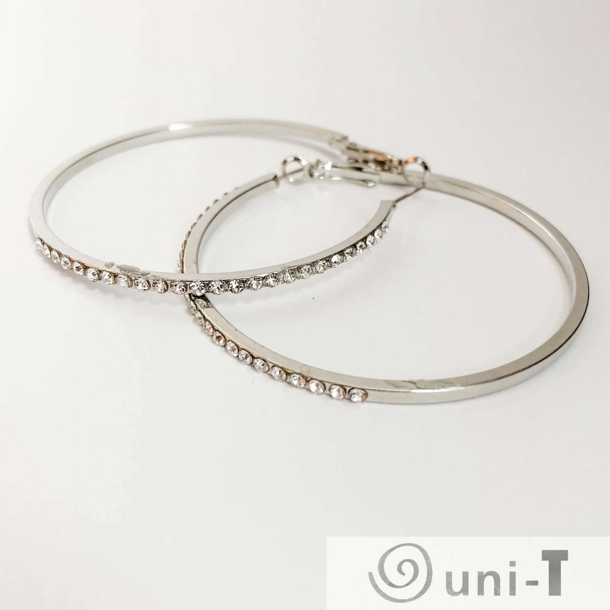 Rhinestone Hoops Lisa Trachtman