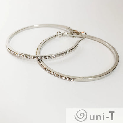 Rhinestone Hoops Lisa Trachtman