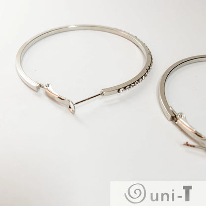 Rhinestone Hoops Lisa Trachtman