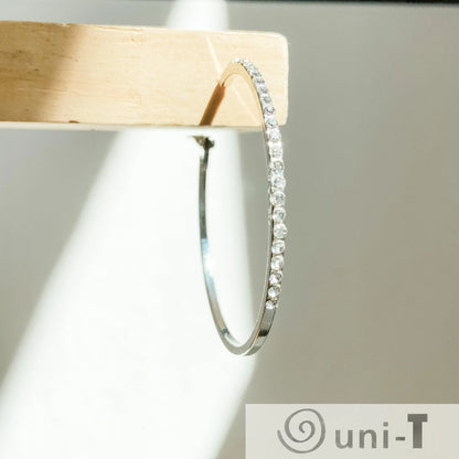 Rhinestone Hoops Lisa Trachtman